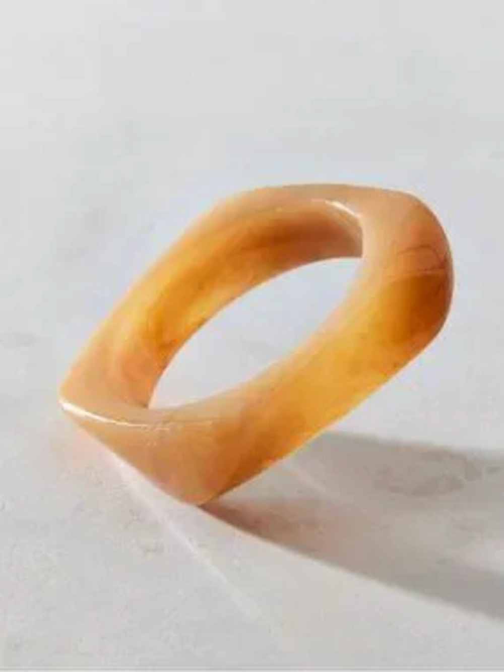 New! Carmel Resin Bangle Bracelet NWT